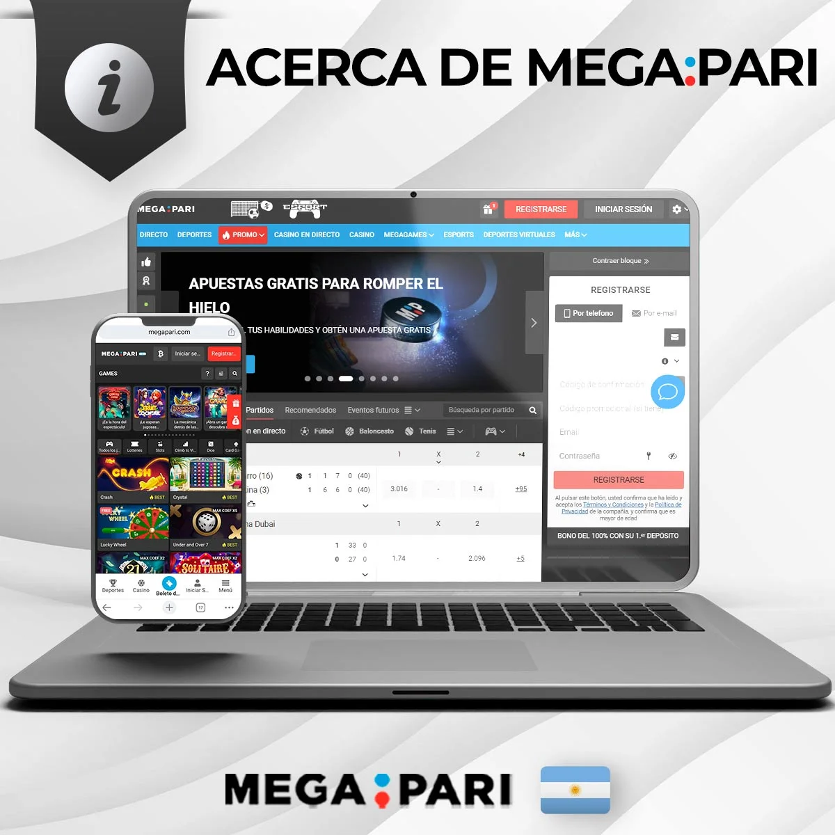 Reseña completa de la casa de apuestas Megapari en Argentina