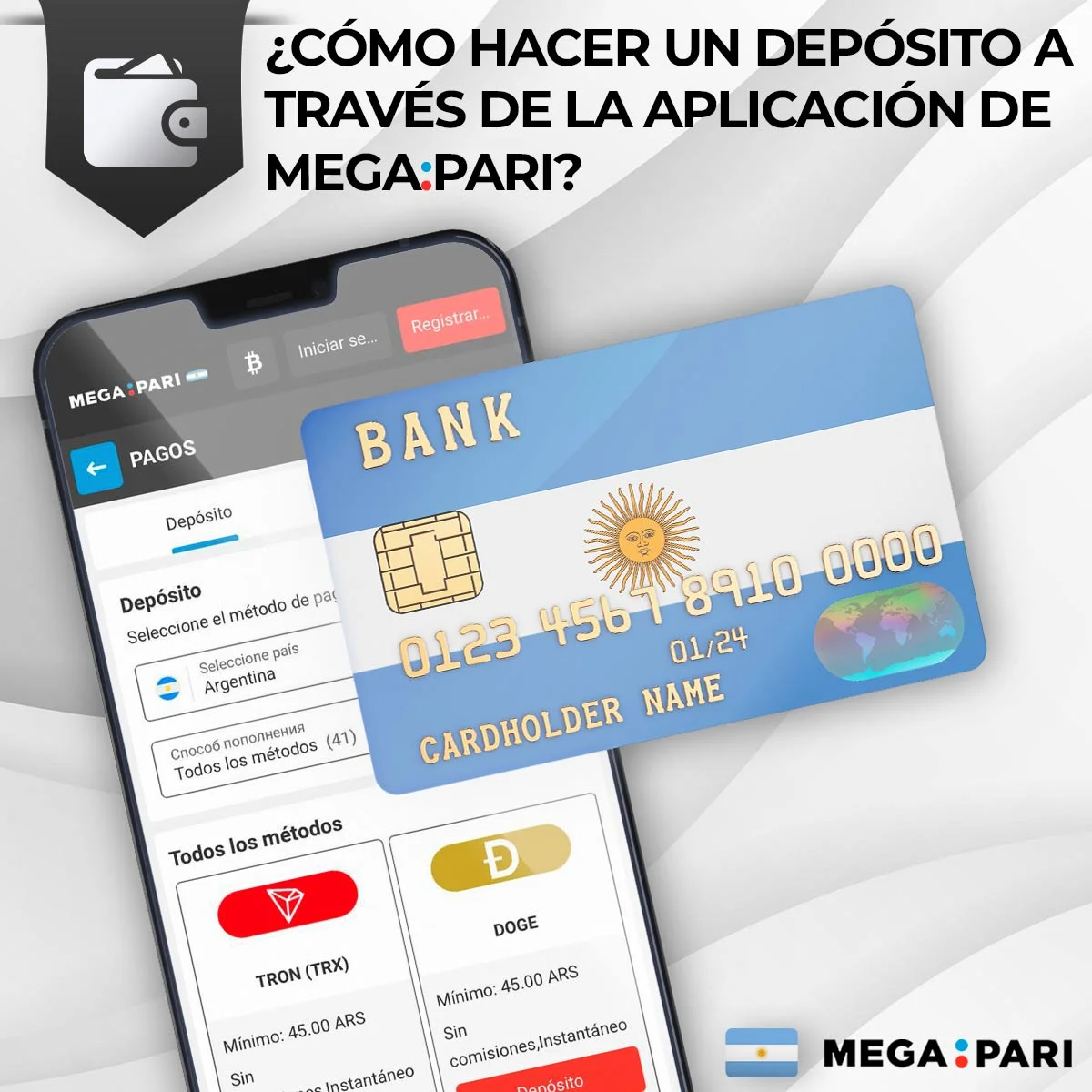 ¿Cómo hago un depósito con Megapari Argentina?