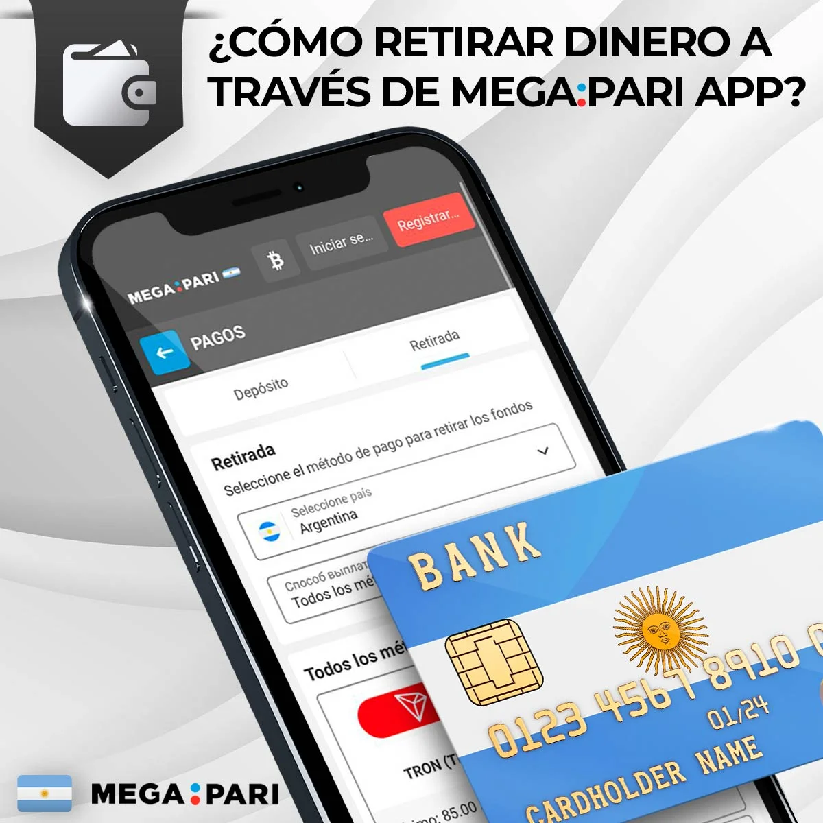¿Cómo retirar dinero de Megapari Argentina?