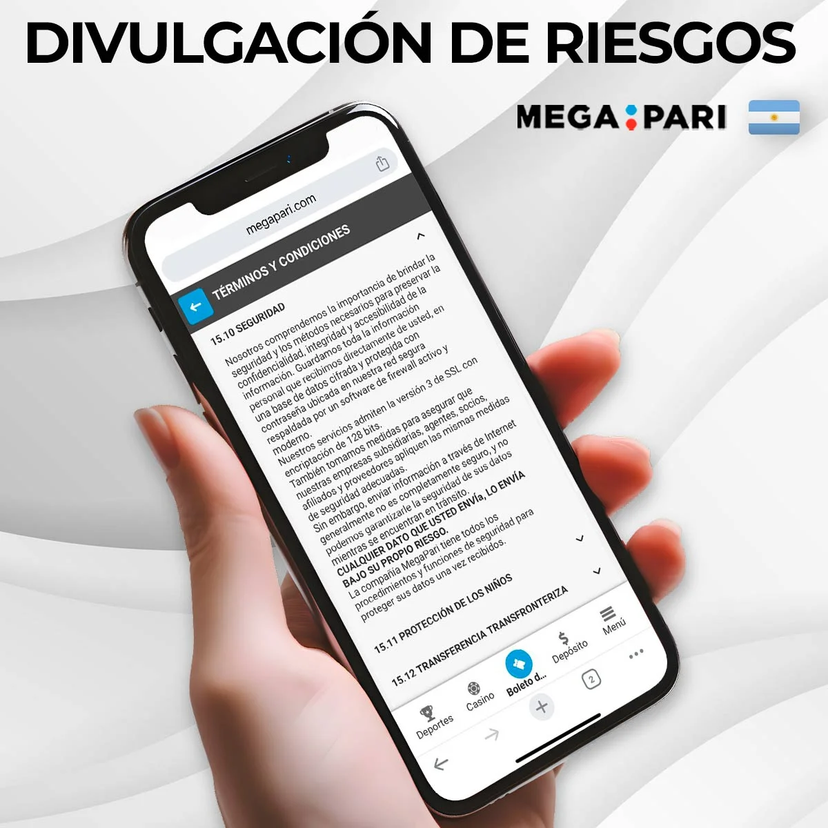 ¿Qué riesgos puede haber en la plataforma Megapari?