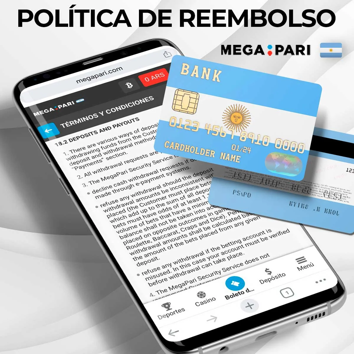 ¿Cómo se devuelven los fondos de la plataforma Megapari?