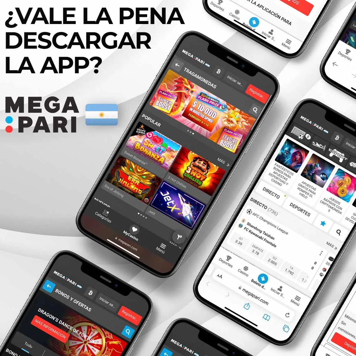 Megapari casa de apuestas confiable con buenos bonos en Argentina