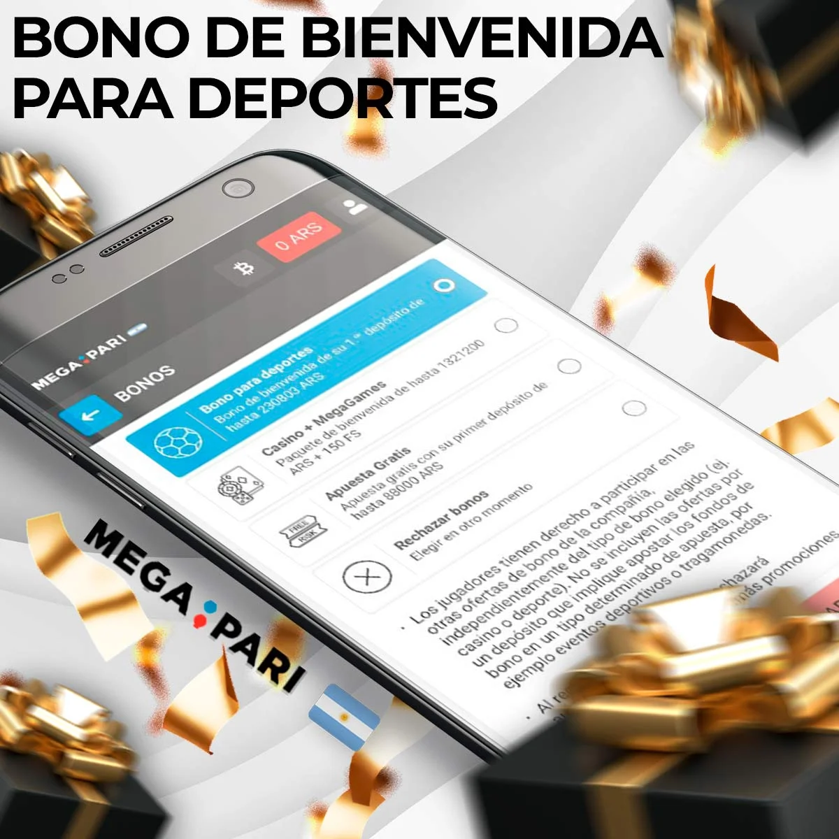 Revisión del bono de bienvenida de Megapari