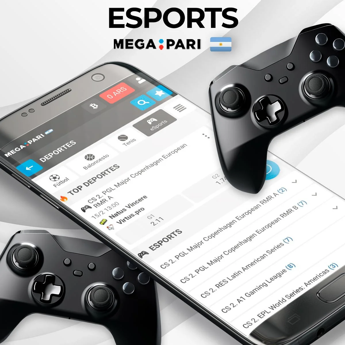 Apuestas de eSports en Megapari