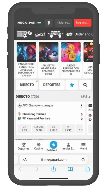 megapari mobile