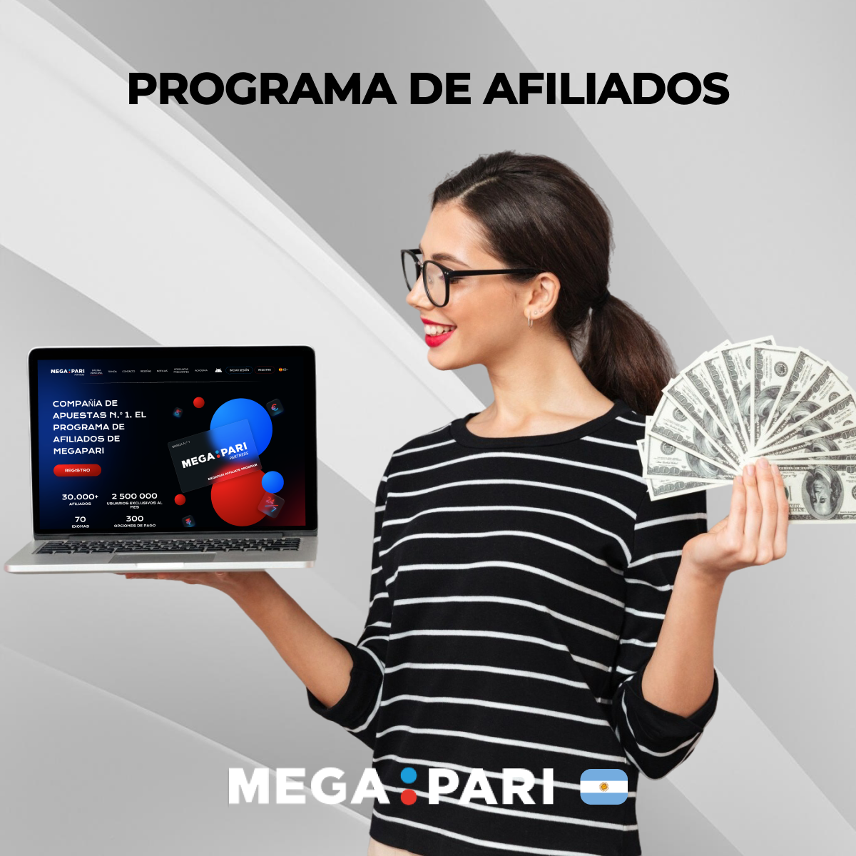 Programa de socios y afiliados de Megapari Argentina